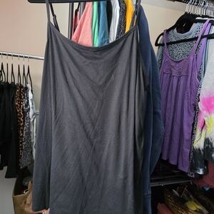 Terra & Sky Black Camisole Top